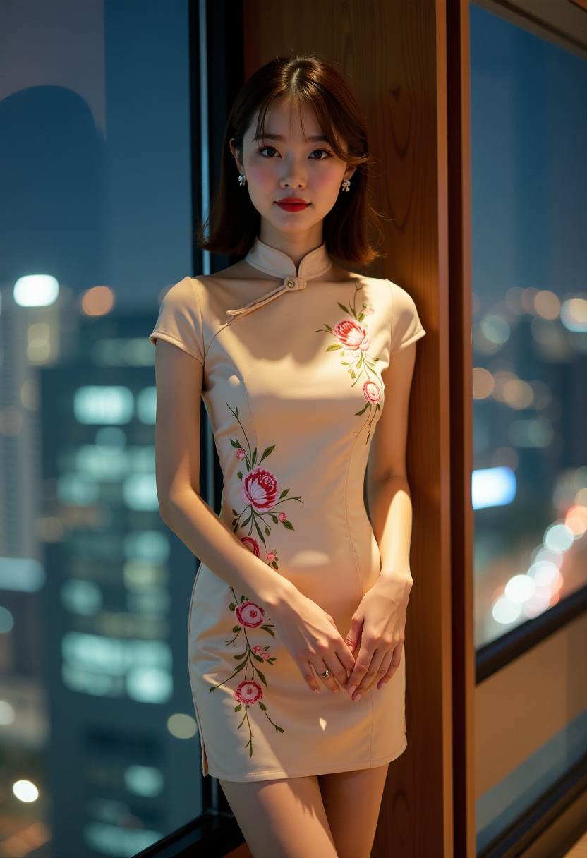 北窗灯火 海报